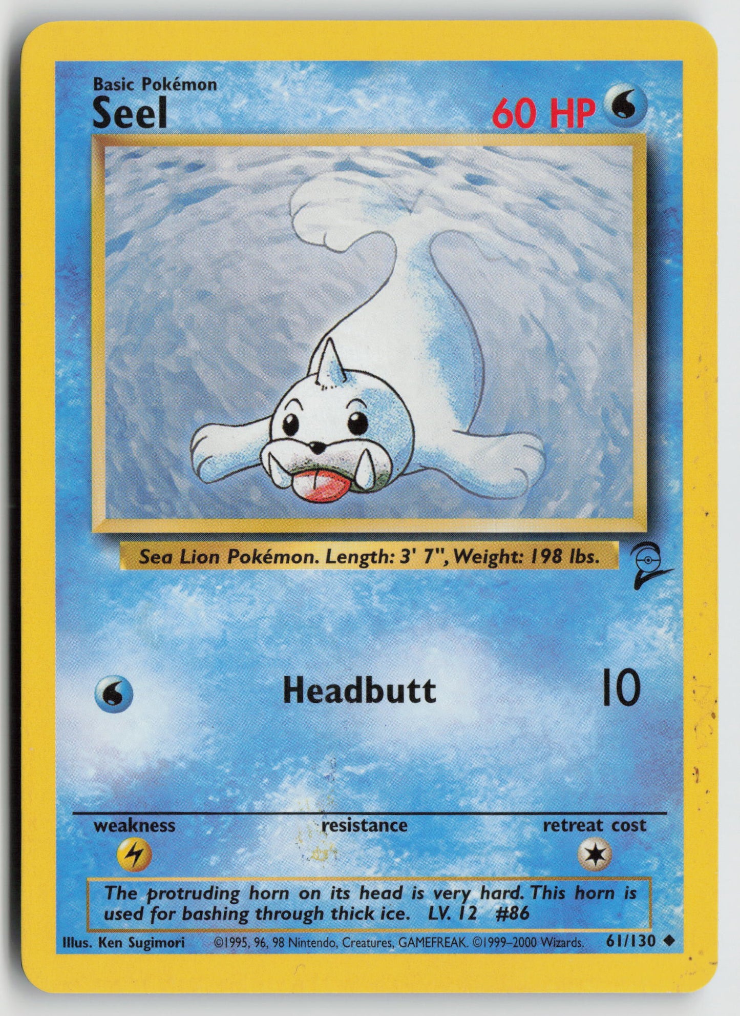 Seel Uncommon Base Set 2 061/130 MP