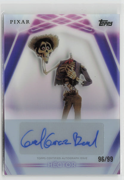 Hector Topps Neon Autograph Pixar #96/99 TNA-GB NM