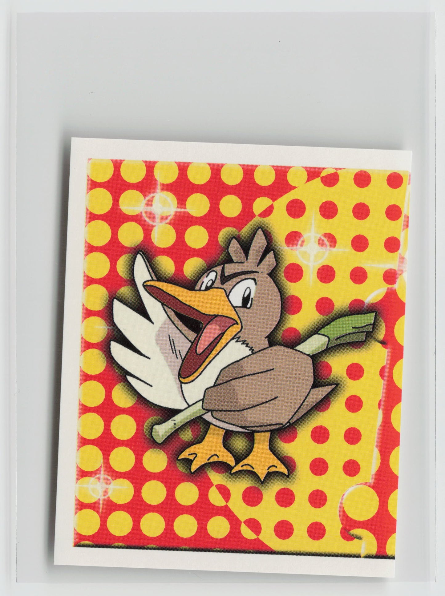 Farfetch'd - Merlin Topps Sticker 1999 #208 NM