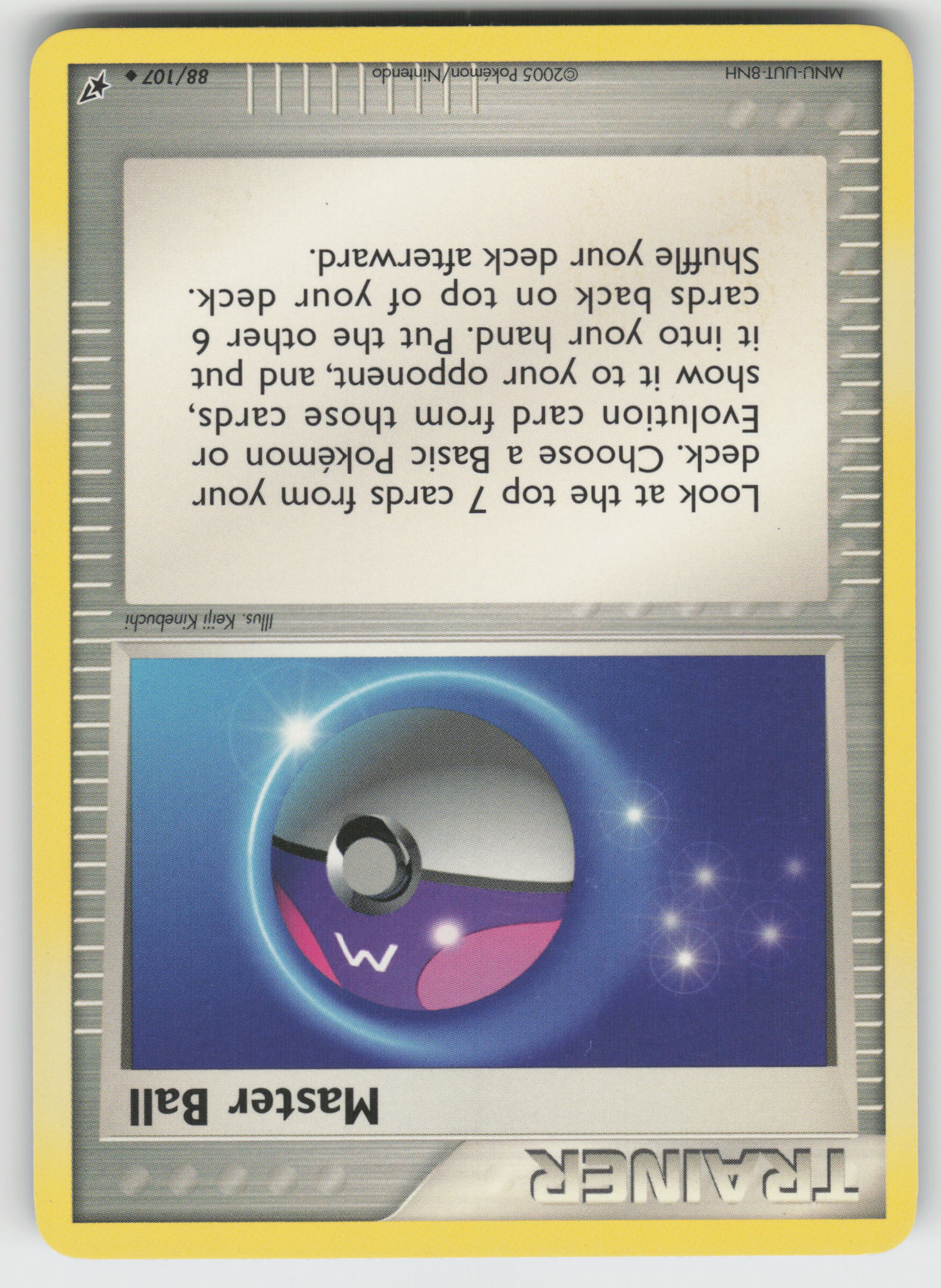 Master Ball Uncommon Deoxys 88/107 LP