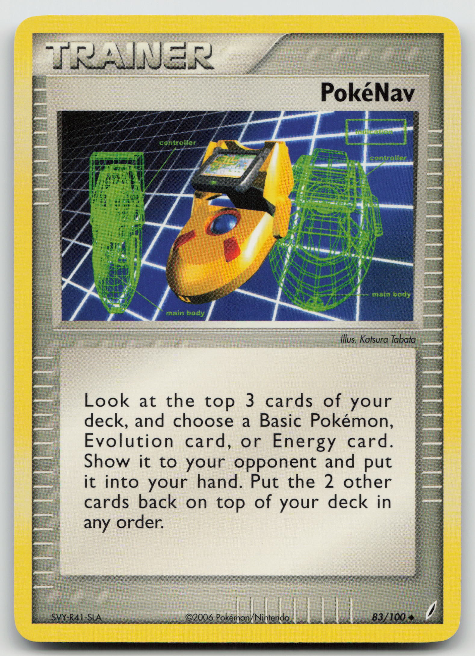 Pokenav Uncommon Normal CG 83/100 NM