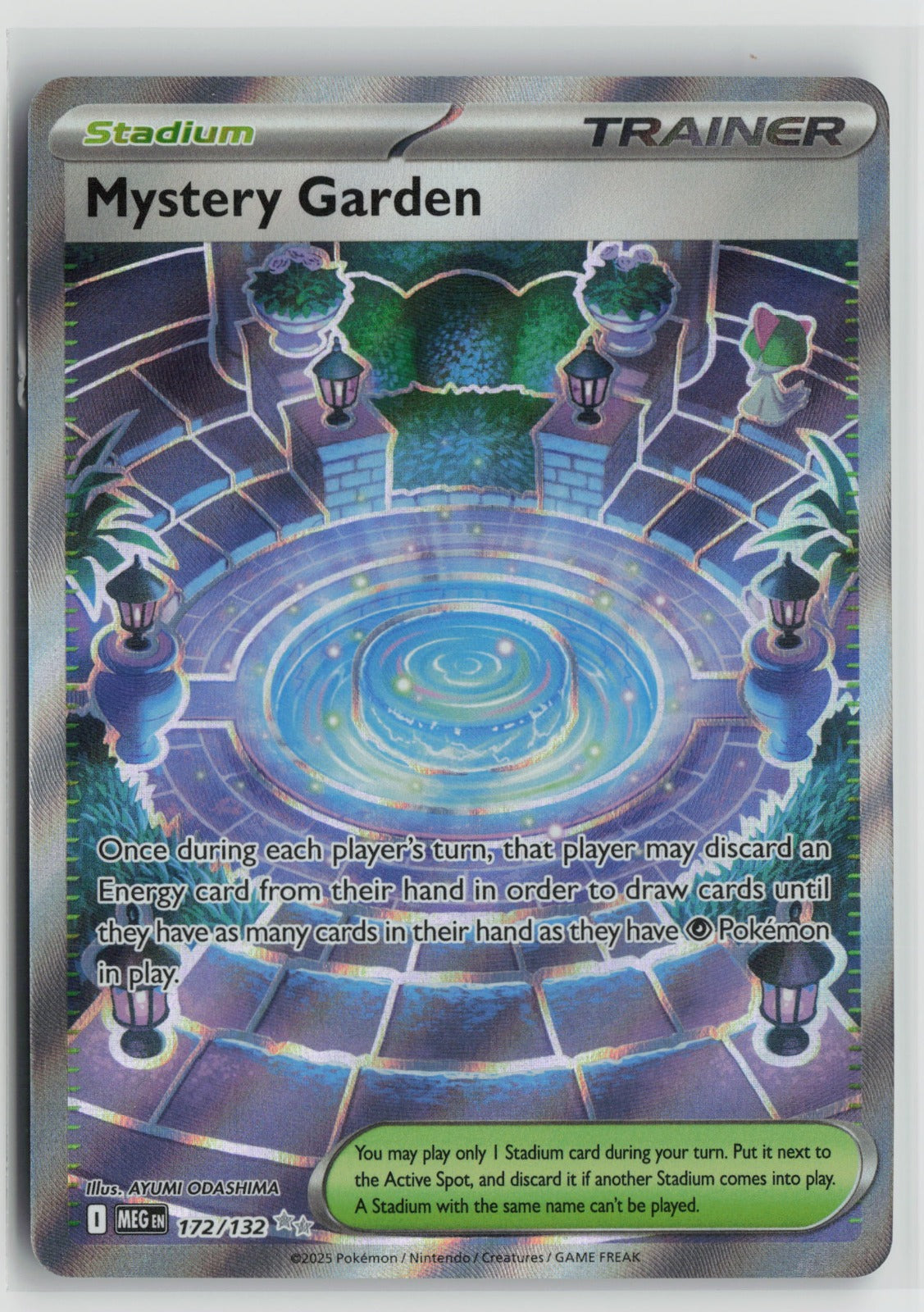 Mystery Garden Ultra Rare Holo MEG 172/132 NM