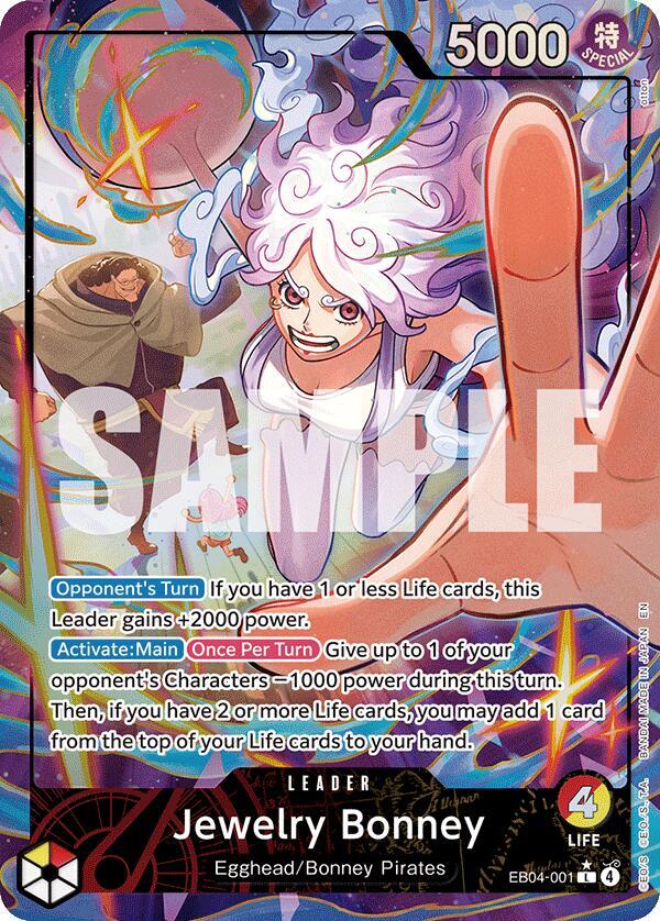 Jewelry Bonney Alternate Art L Foil OP15 EB04 EB04 001 NM