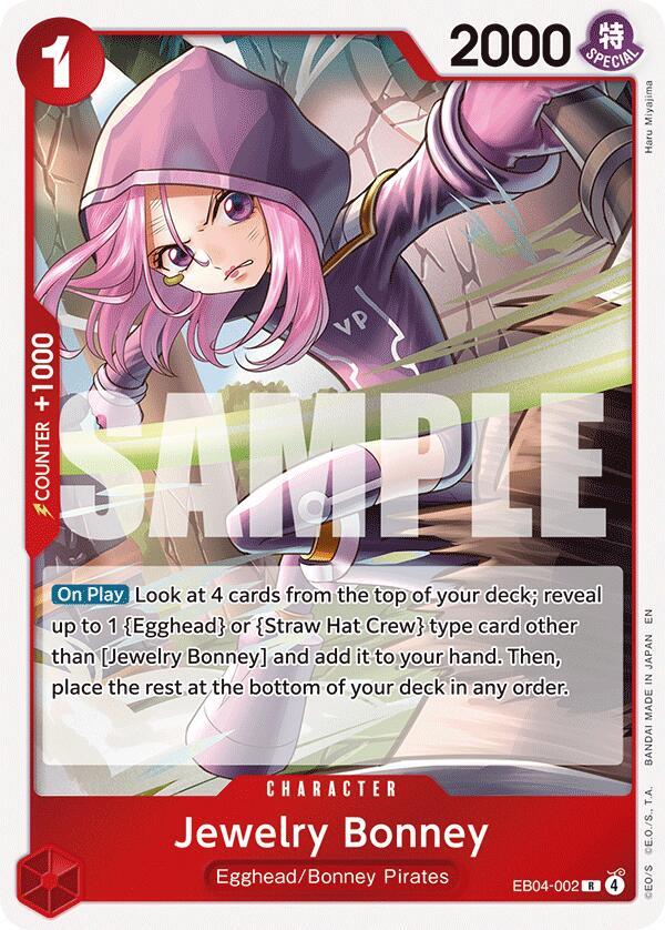 Jewelry Bonney R Foil OP15 EB04 EB04 002 NM