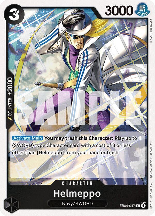 Helmeppo R Foil OP15 EB04 EB04 047 NM