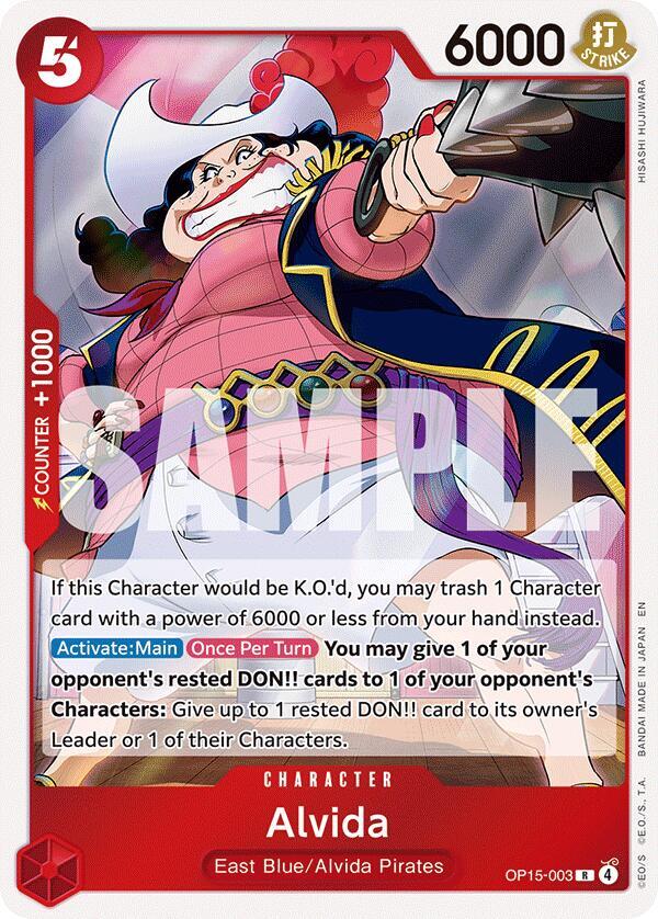 Alvida R Foil OP15 EB04 OP15 003 NM