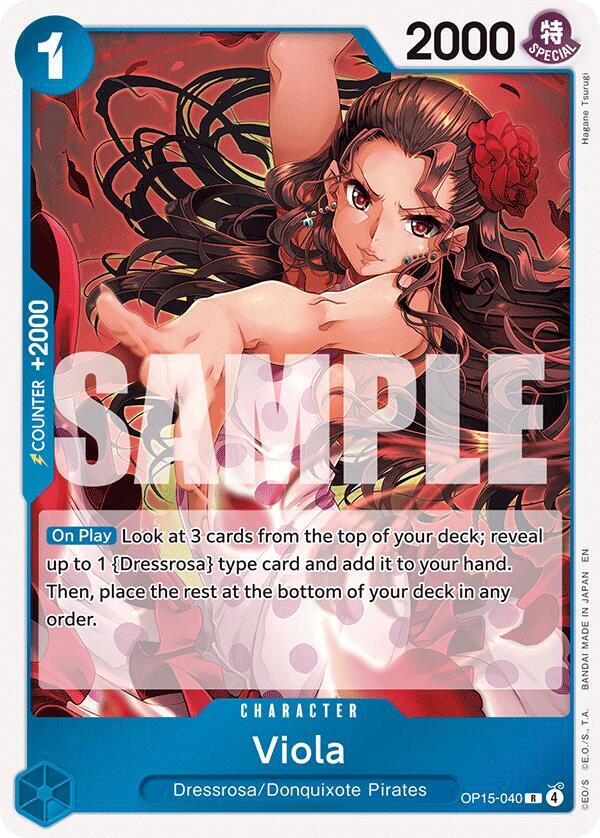 Viola R Foil OP15 EB04 OP15 040 NM