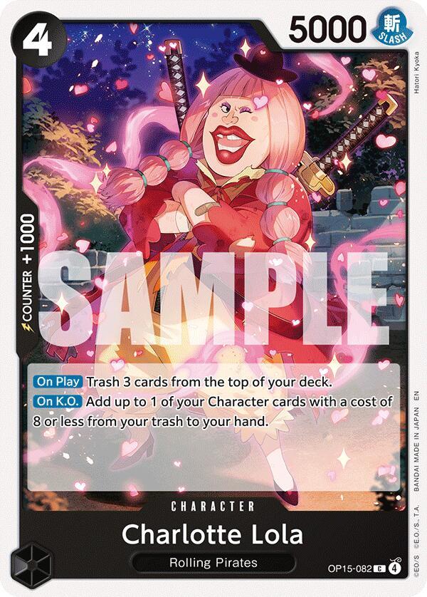 Charlotte Lola C OP15 EB04 OP15 082 NM
