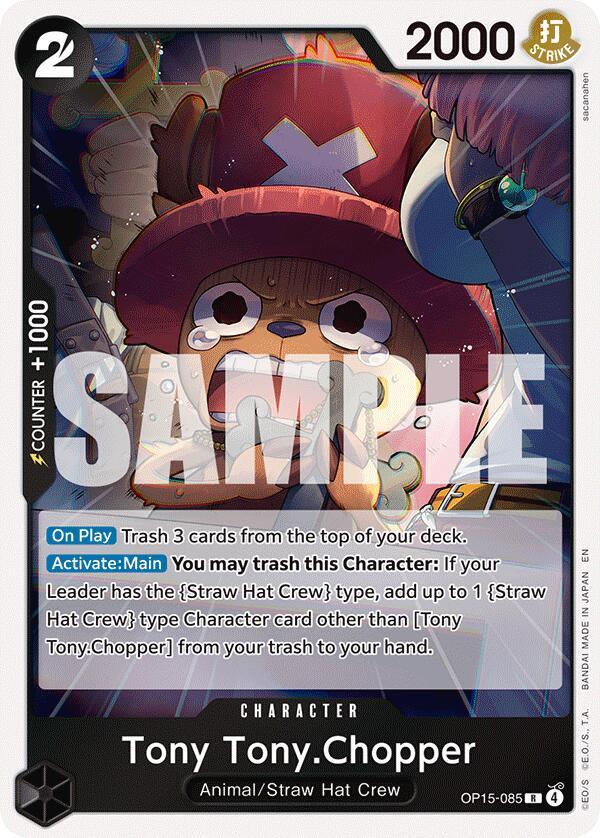 Tony Tony.Chopper R Foil OP15 EB04 OP15 085 NM