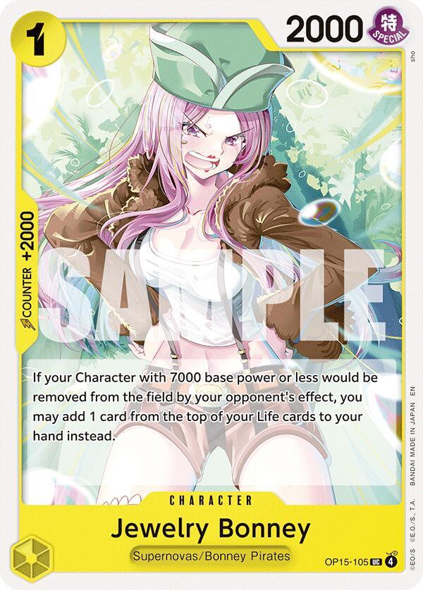 Jewelry Bonney UC OP15 EB04 OP15 105 NM