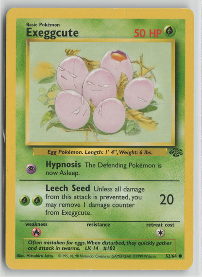 Exeggcute Common Unlimited JU 52/64 MP