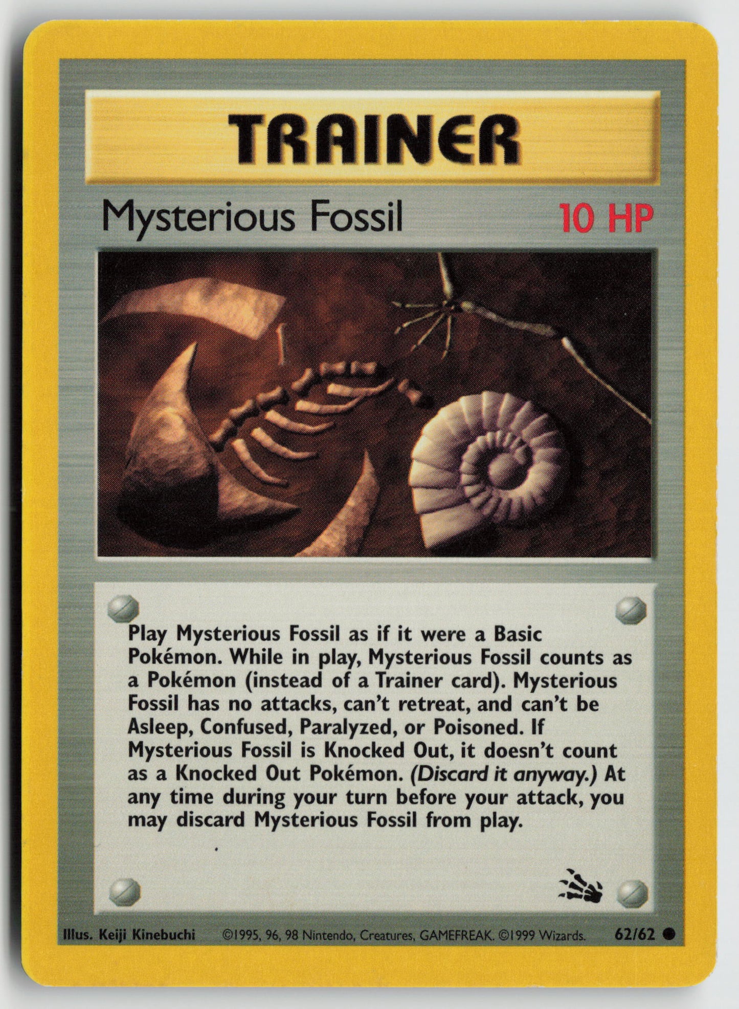 Mysterious Fossil Common Fossil 62/62 MP
