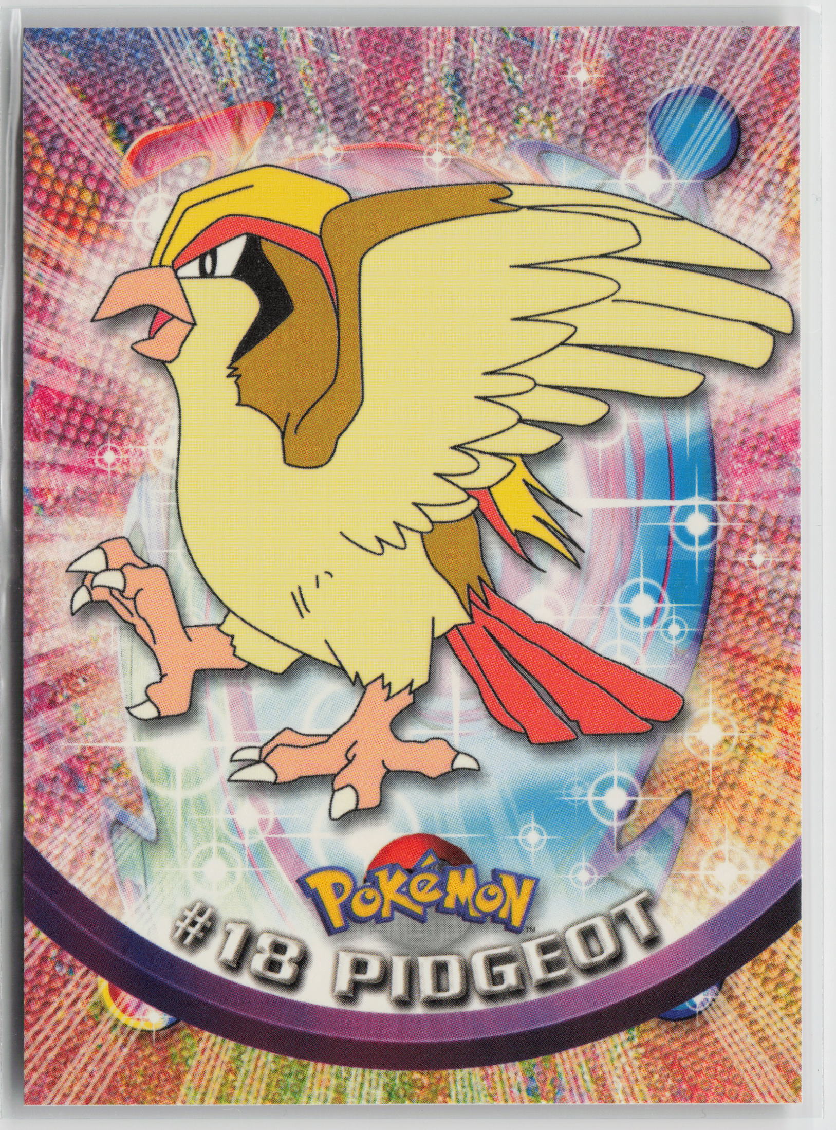 Pidgeot #18 Topps TV Animation Series 1999 Non-Holo NM