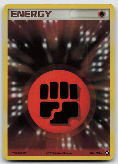 Fighting Energy Rare Holo PK 108/108 DMG