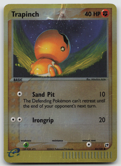 Trapinch Common Reverse Holo SS 82/100 HP