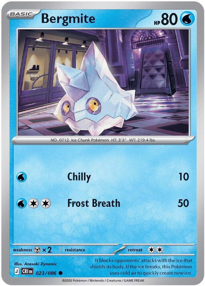 Bergmite Common CRI 023/086 NM