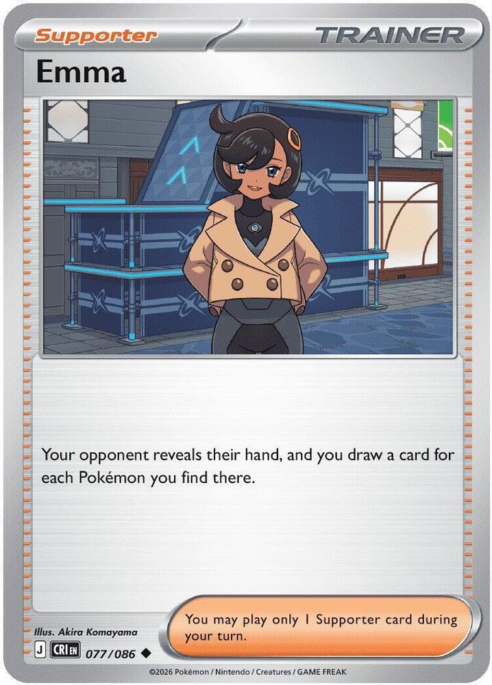 Emma Uncommon CRI 077/086 NM