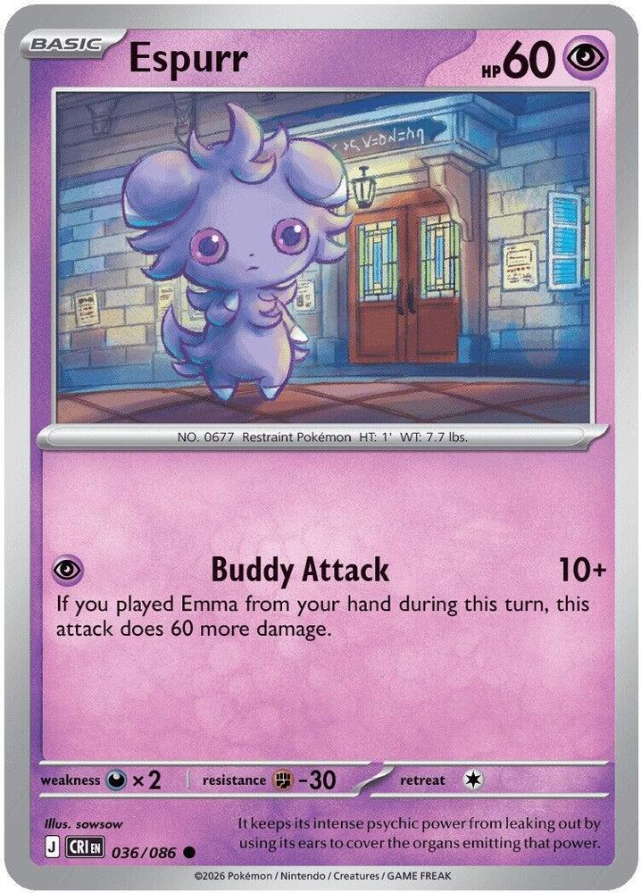 Espurr Common CRI 036/086 NM