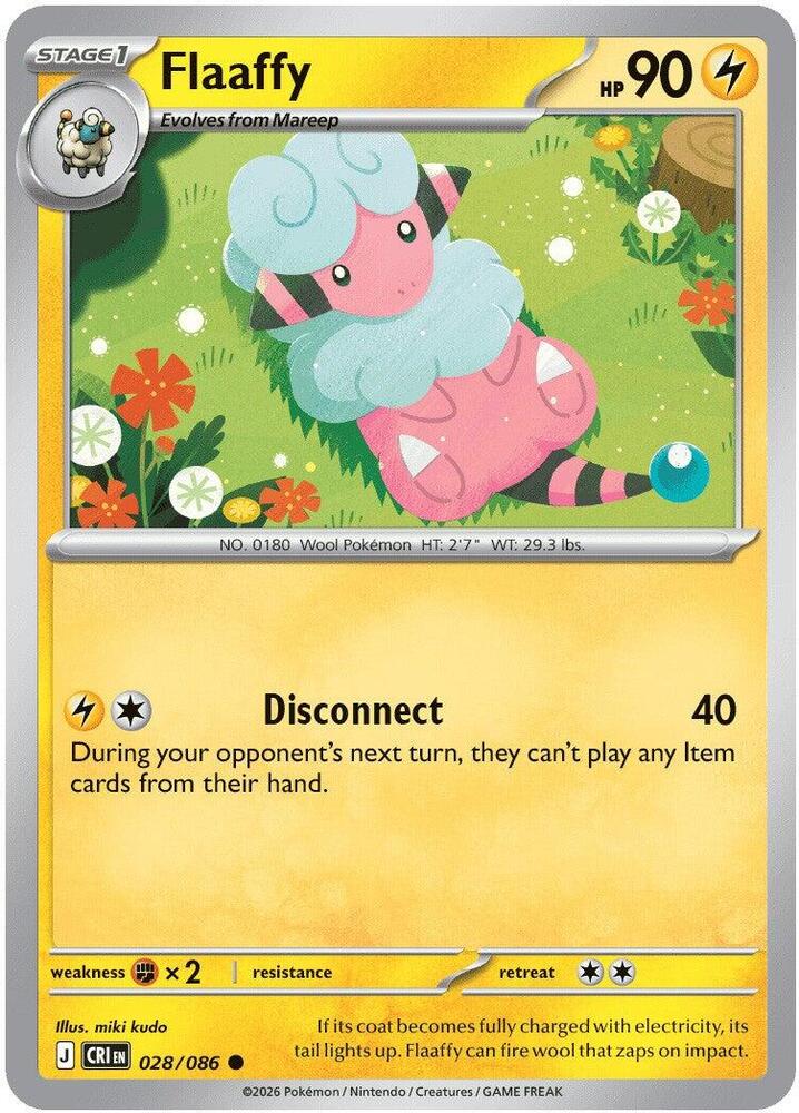Flaaffy Common CRI 028/086 NM