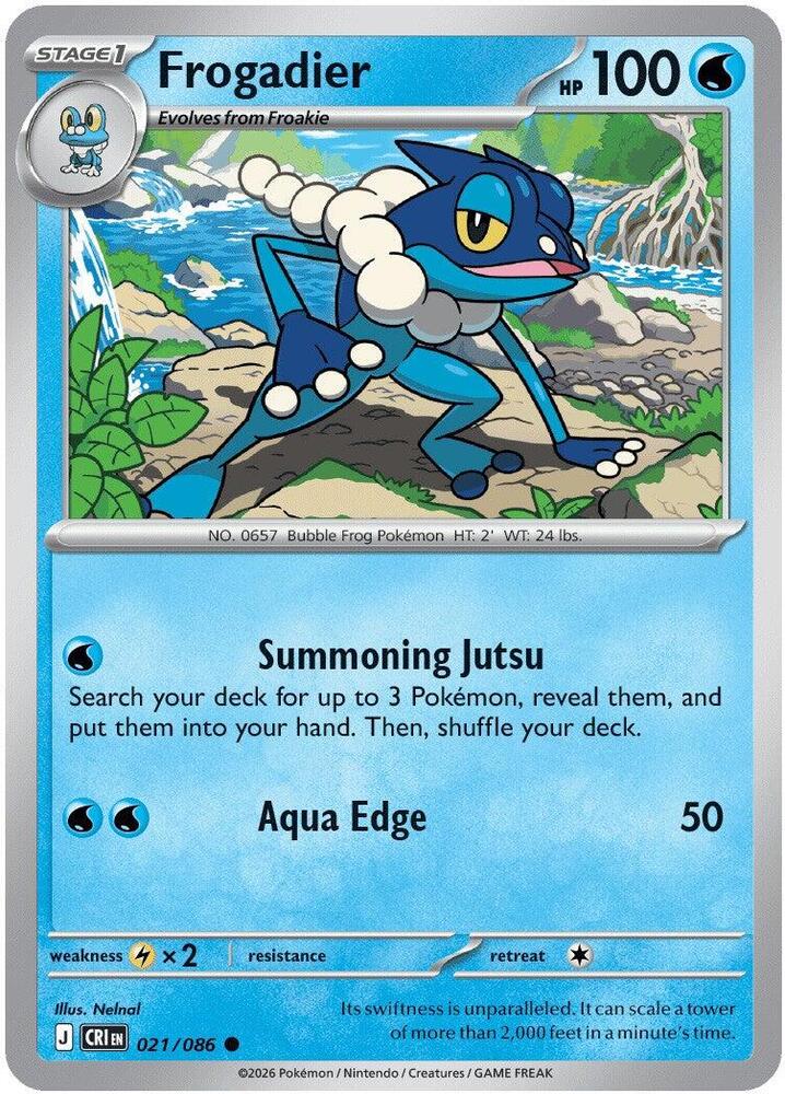 Frogadier Common CRI 021/086 NM