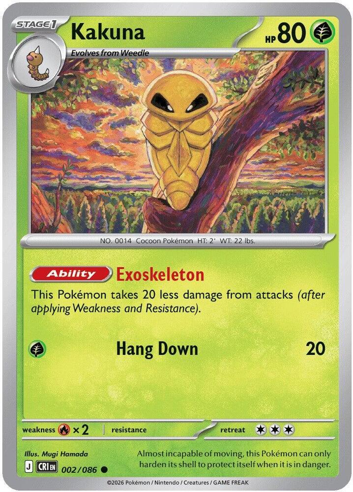 Kakuna Common CRI 002/086 NM