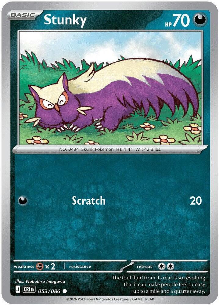 Stunky Common CRI 053/086 NM