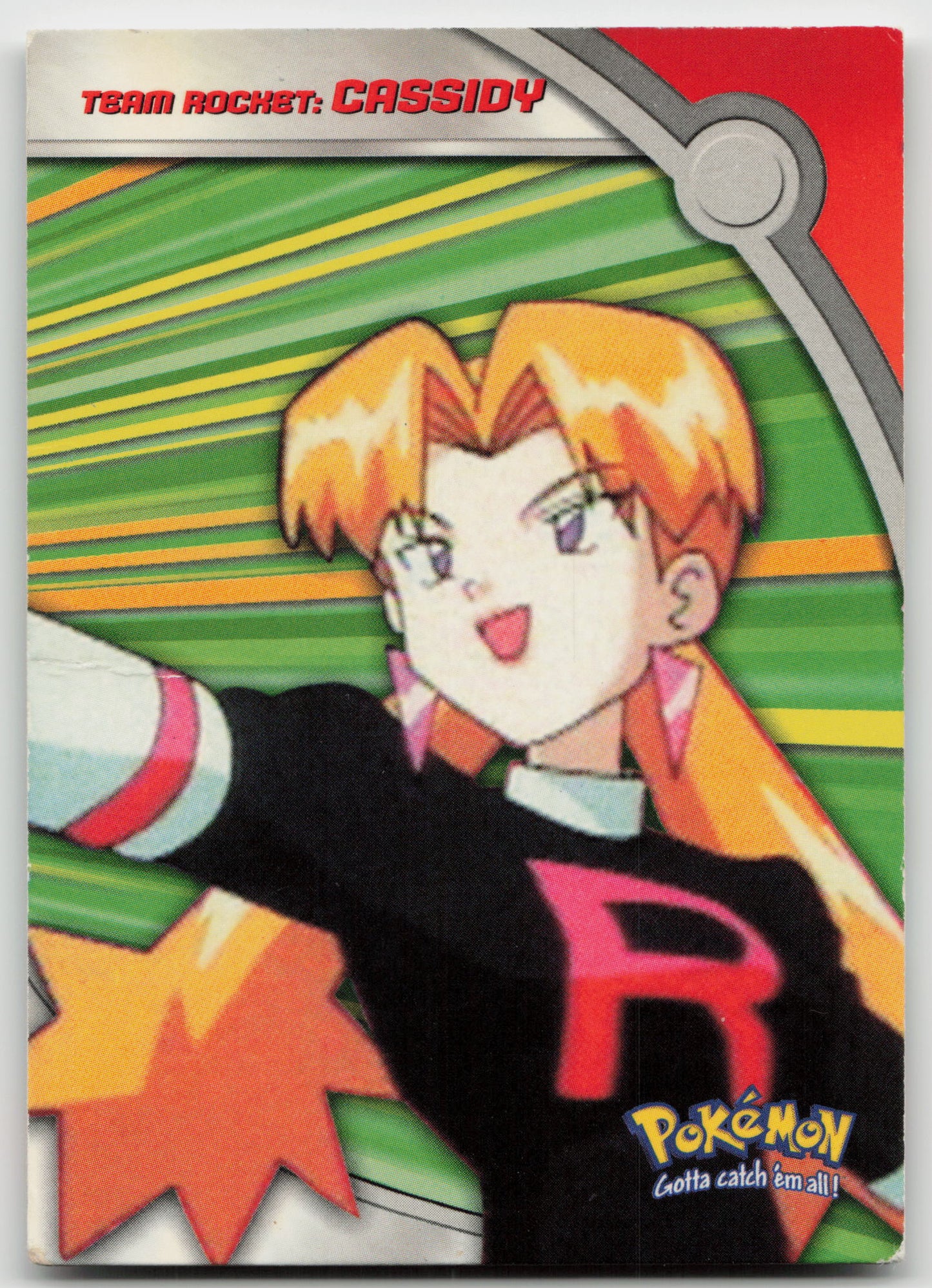 Team Rocket: Cassidy HV5 Topps TV Animation Edition Non-Holo LP