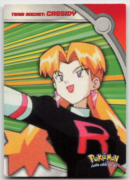 Team Rocket: Cassidy HV5 Topps TV Animation Edition Non-Holo LP
