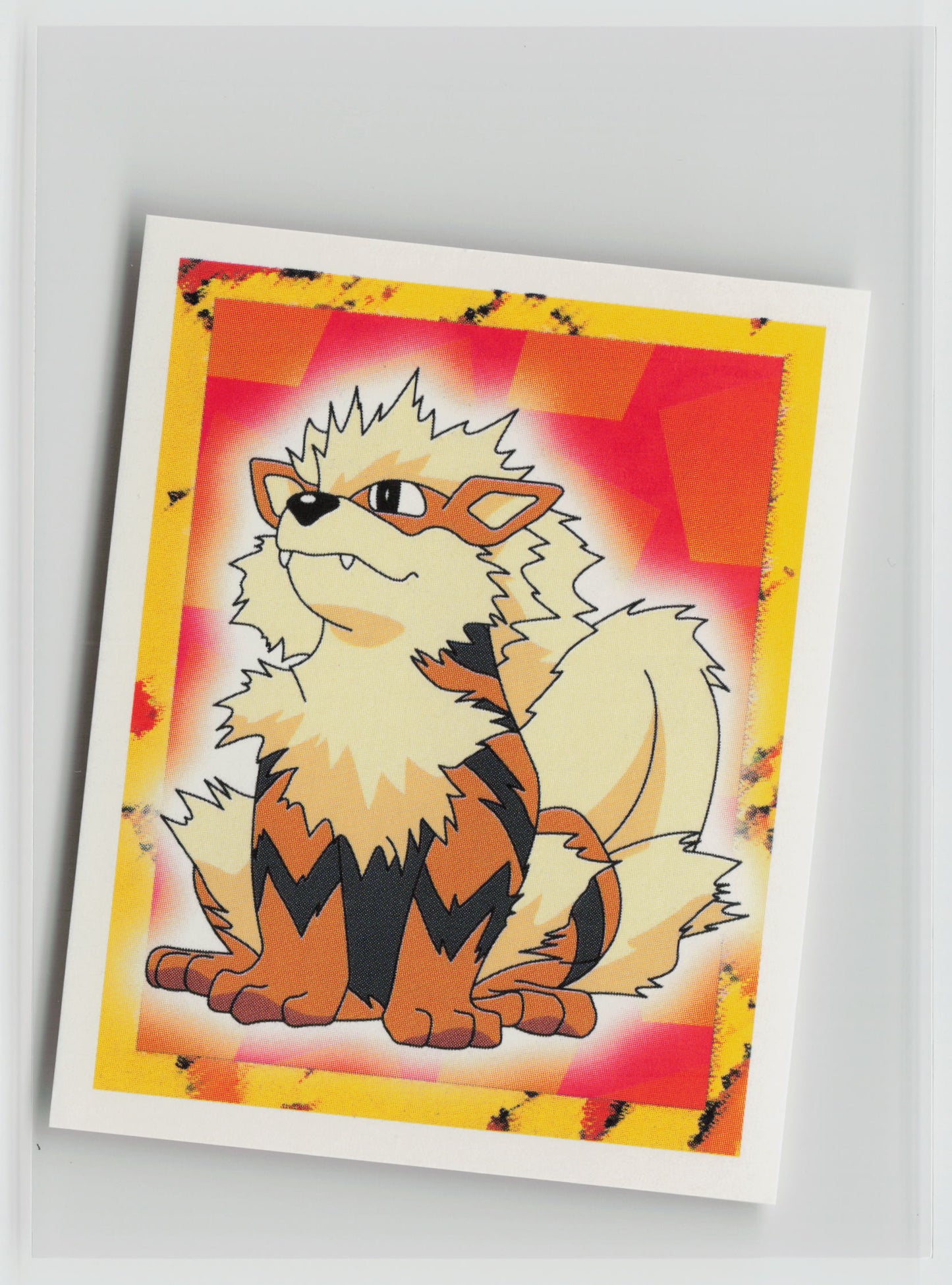 Arcanine - Merlin Topps Sticker 1999 #59 NM