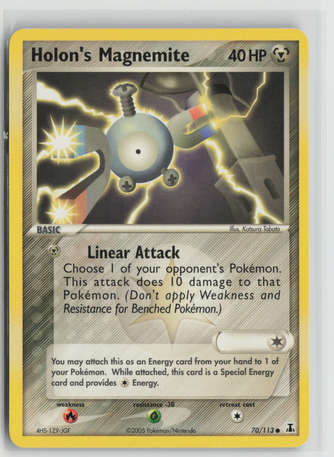Holon's Magnemite Common DS 70/113 NM