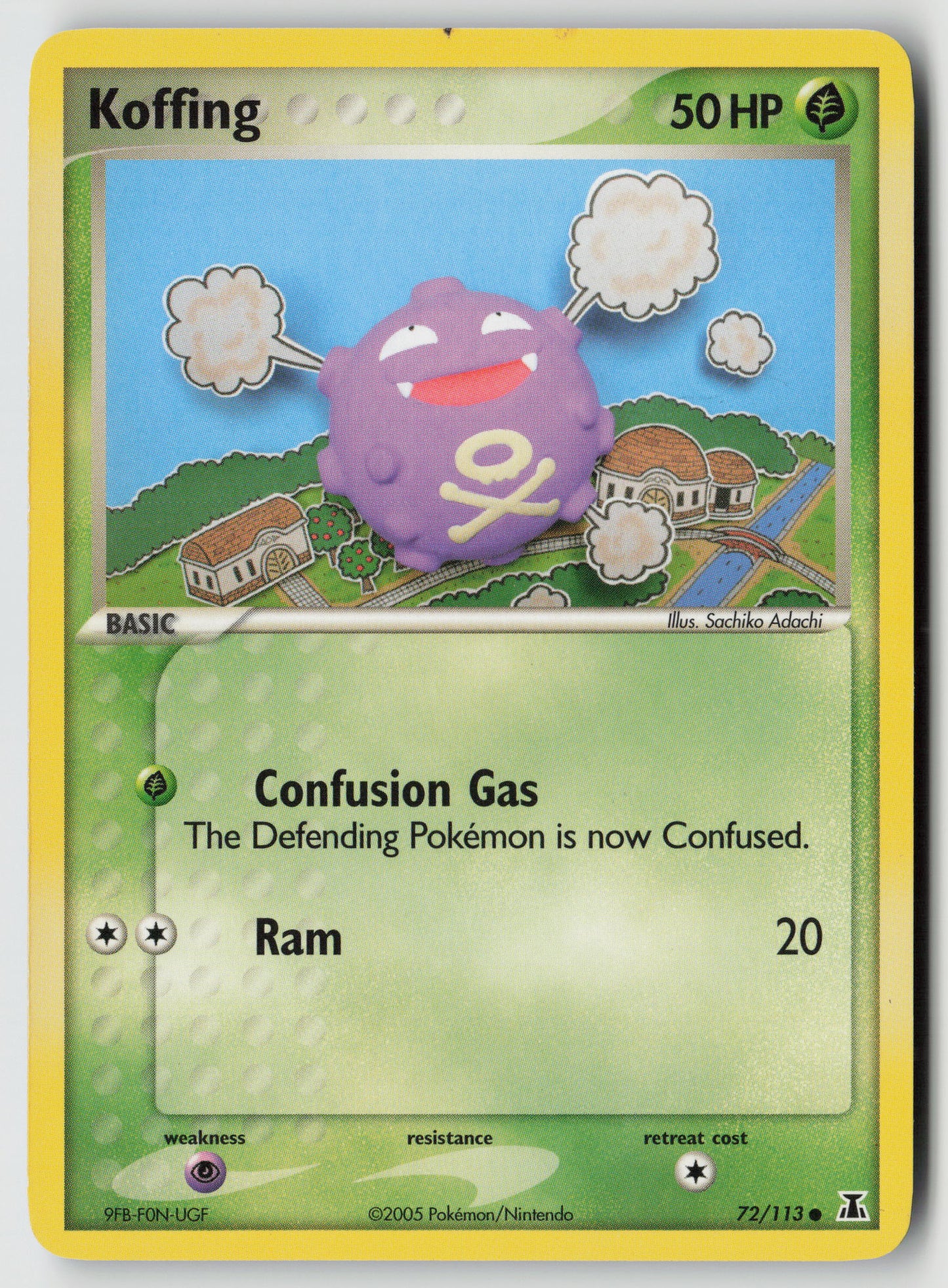 Koffing Common Delta Species 72/113 MP
