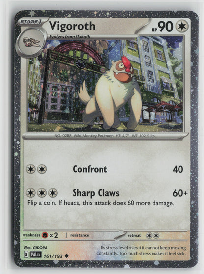 Vigoroth (Cosmos Holo) Uncommon Holo MCAP 161/193 NM