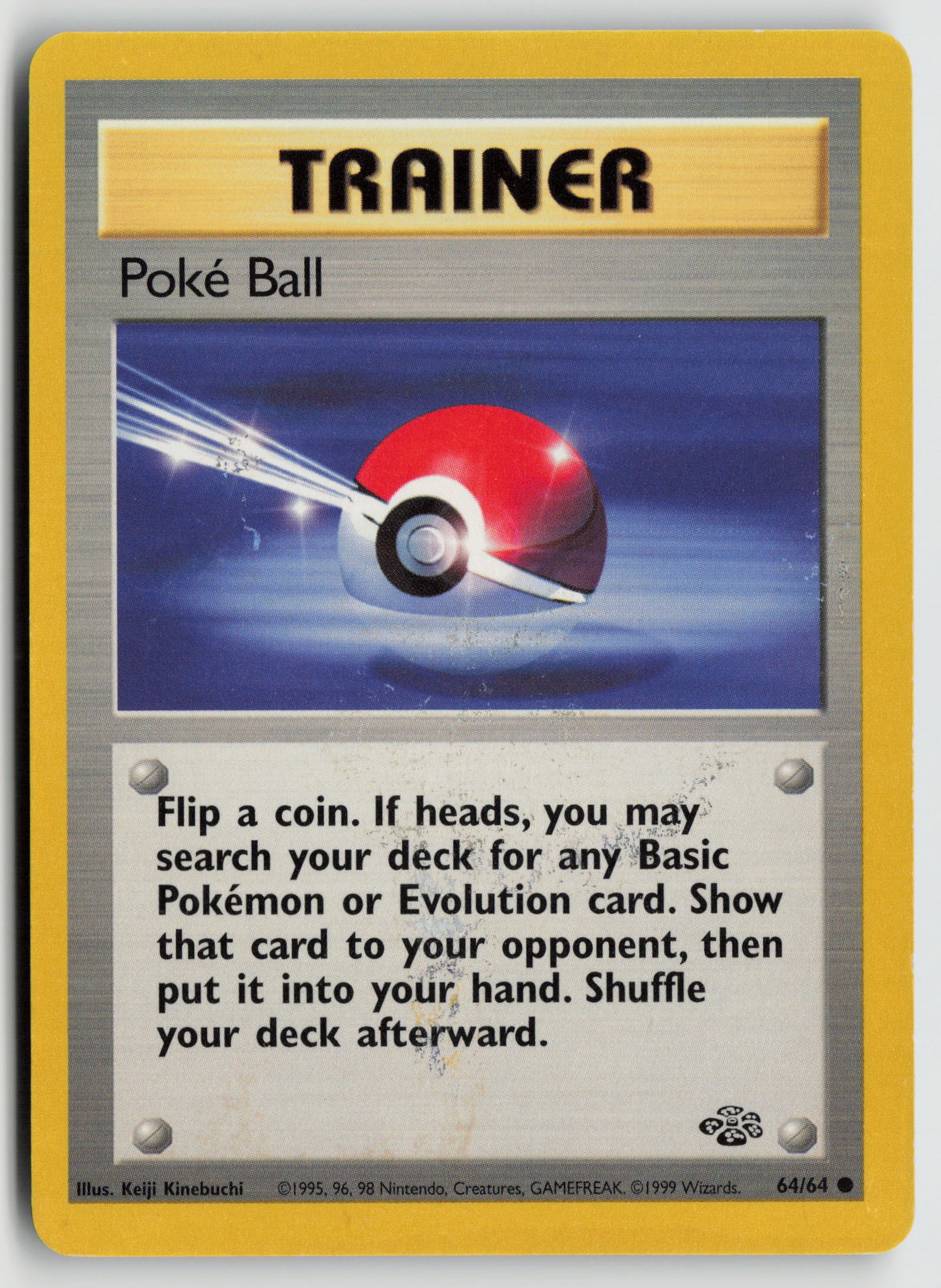 Poke Ball Common Jungle 64/64 DMG