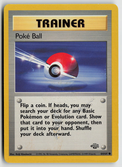 Poke Ball Common Jungle 64/64 DMG