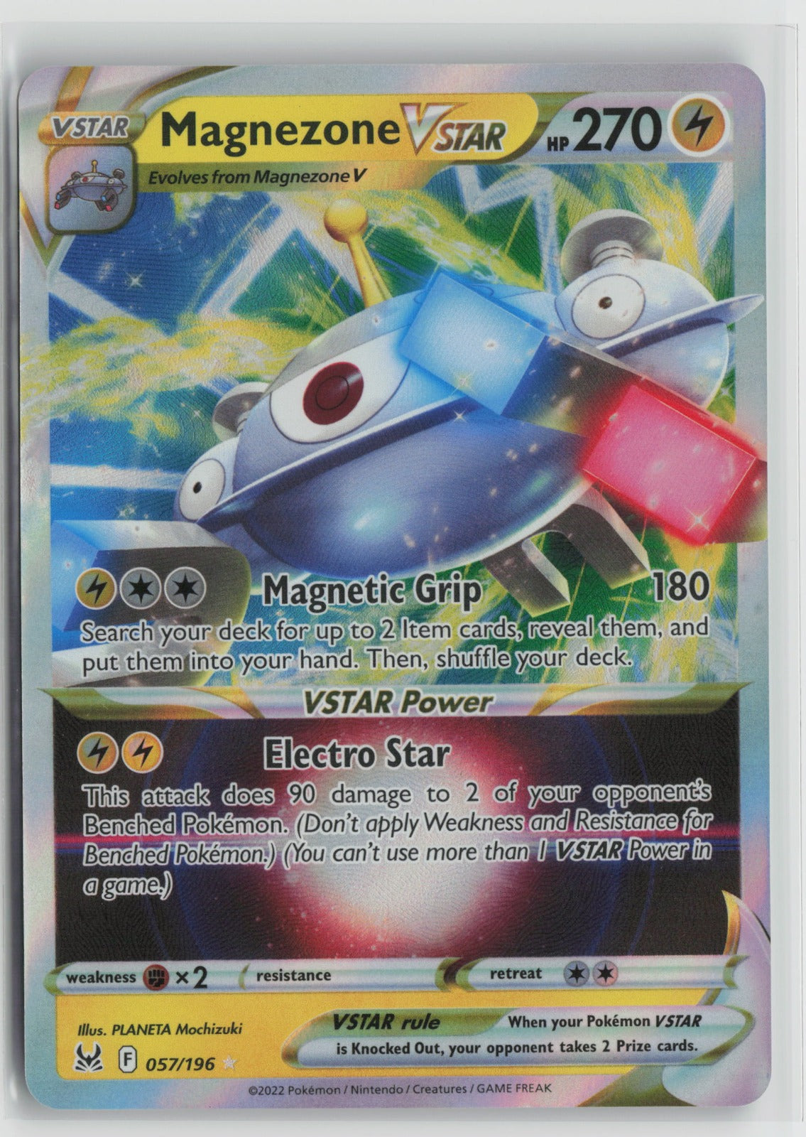 Magnezone VSTAR Ultra Rare Holo SWSH11 057/196 NM