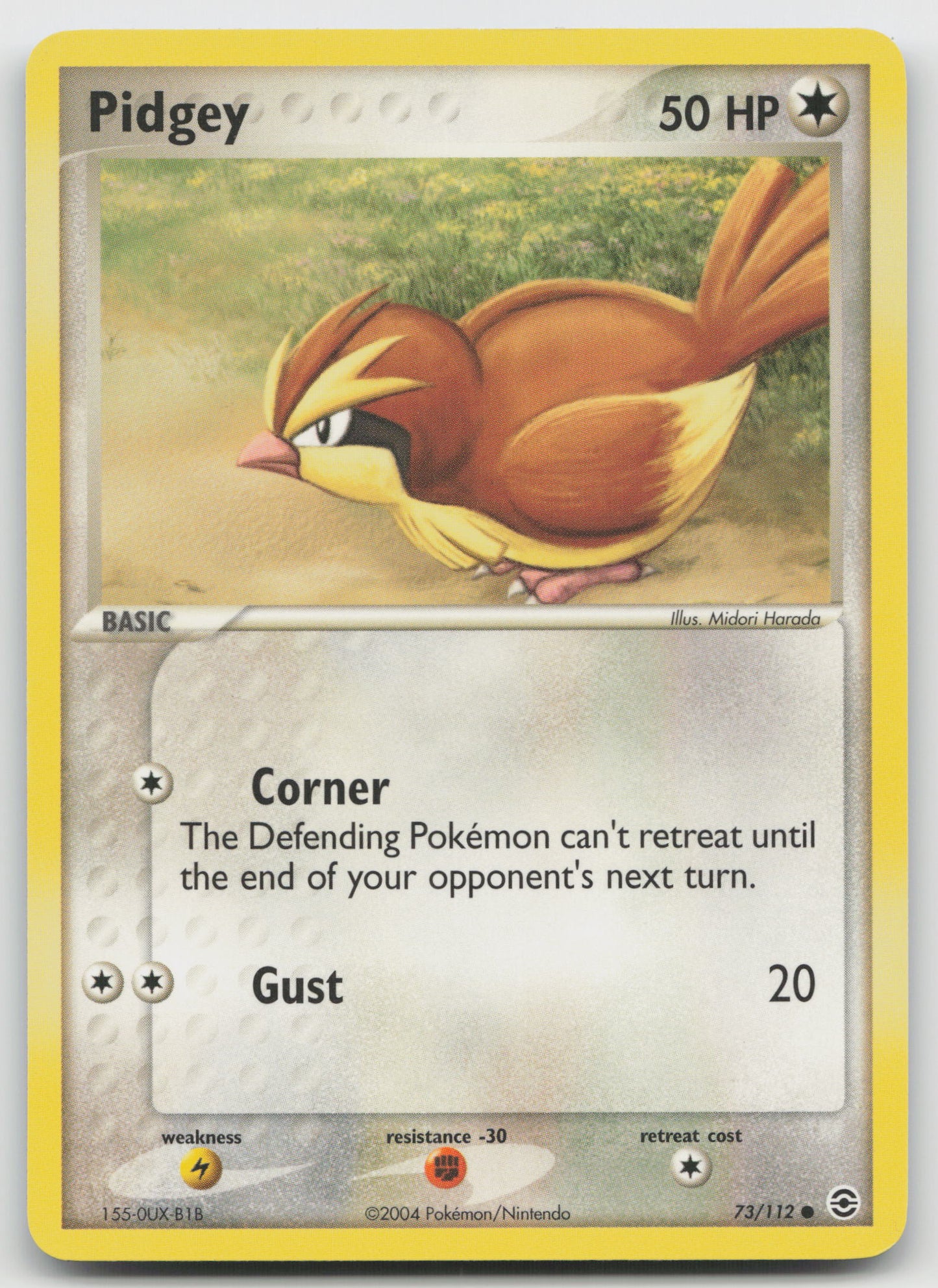 Pidgey Common Normal RG 73/112 LP