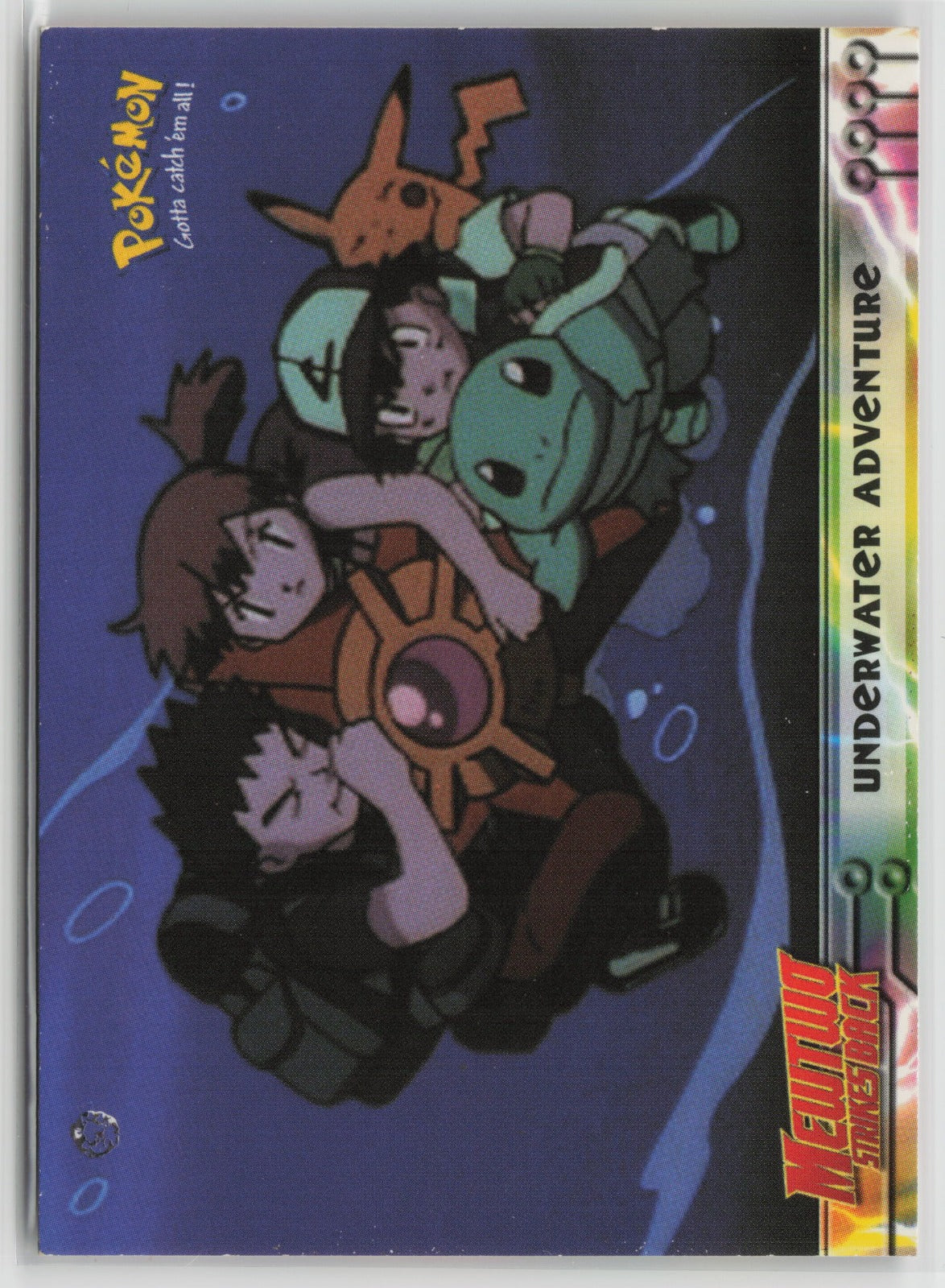 Topps Underwater Adventure Mewtwo Strikes Back #17 LP