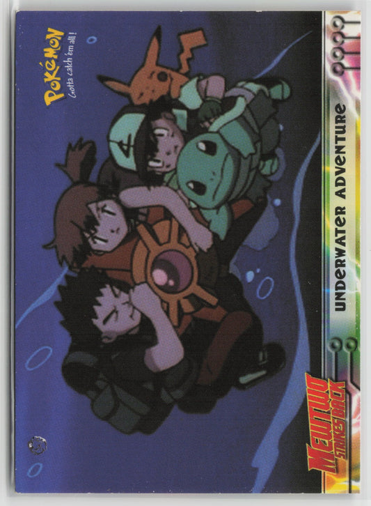 Topps Underwater Adventure Mewtwo Strikes Back #17 LP