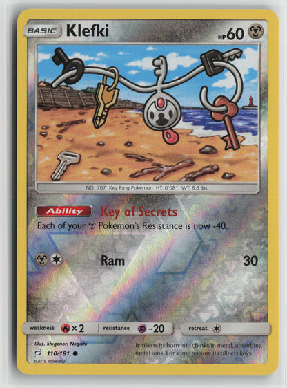 Klefki Common Reverse SM - Team Up 110/181 NM
