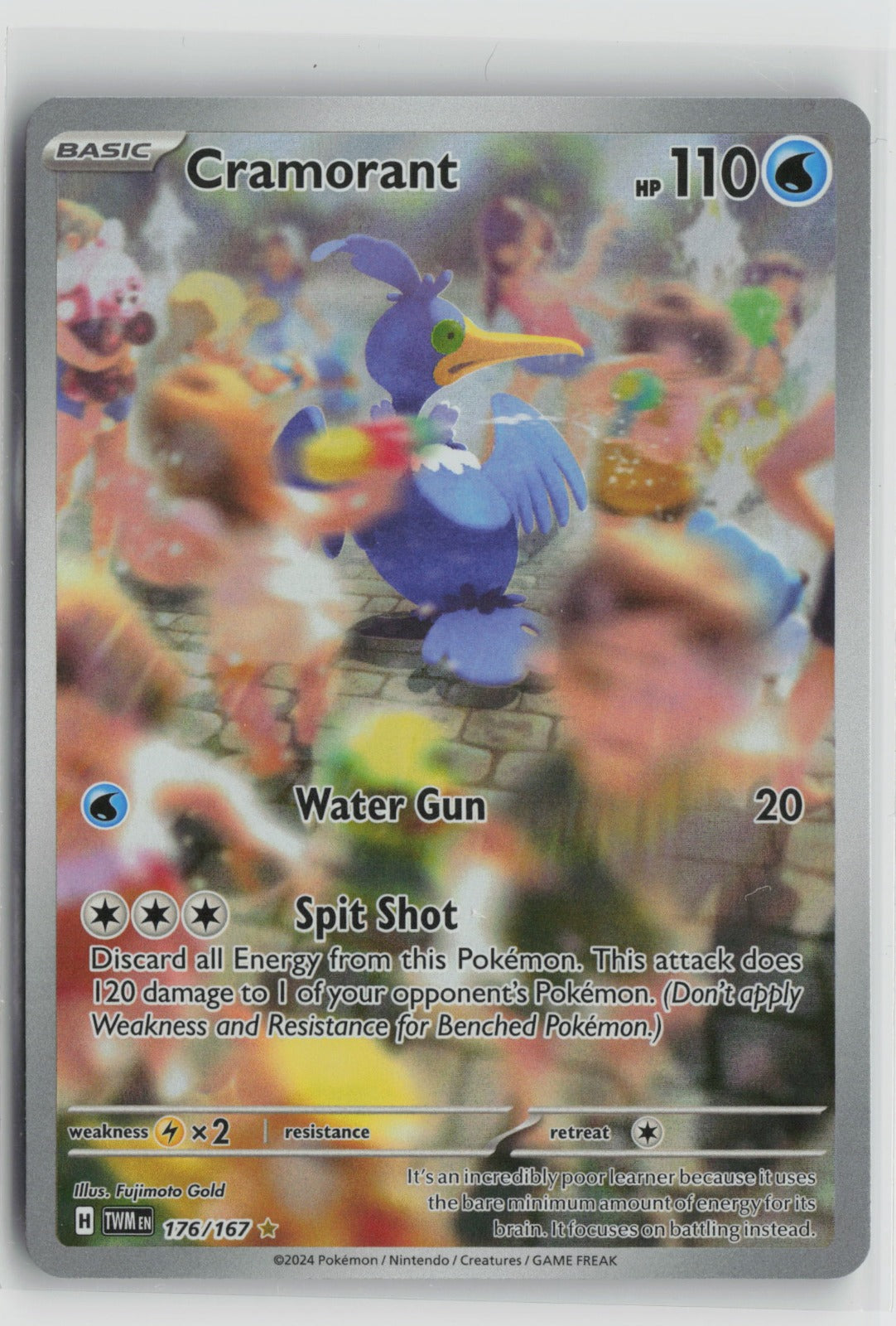 Cramorant - Illustration Rare Holo TWM 176/167 NM
