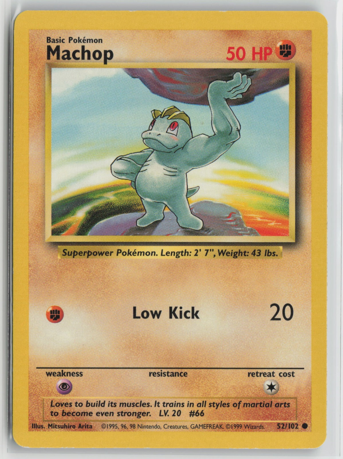 Machop Common BS 052/102 LP