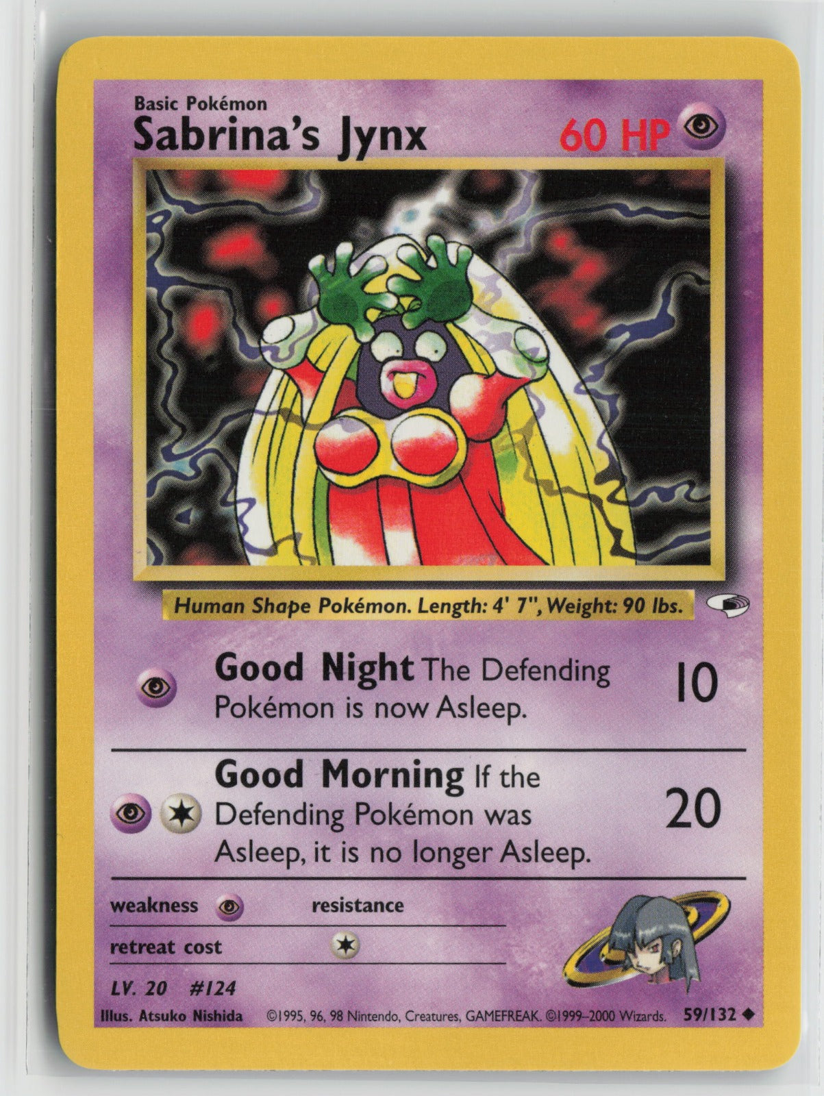 Sabrina's Jynx Uncommon Unlimited G1 059/132 NM