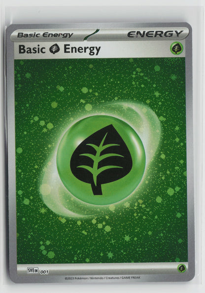 Basic Grass Energy (Cosmos Holo) Common Holo SVE 001 NM