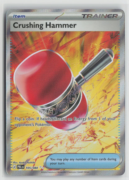Crushing Hammer Ultra Rare Holo PBL 105/084 NM