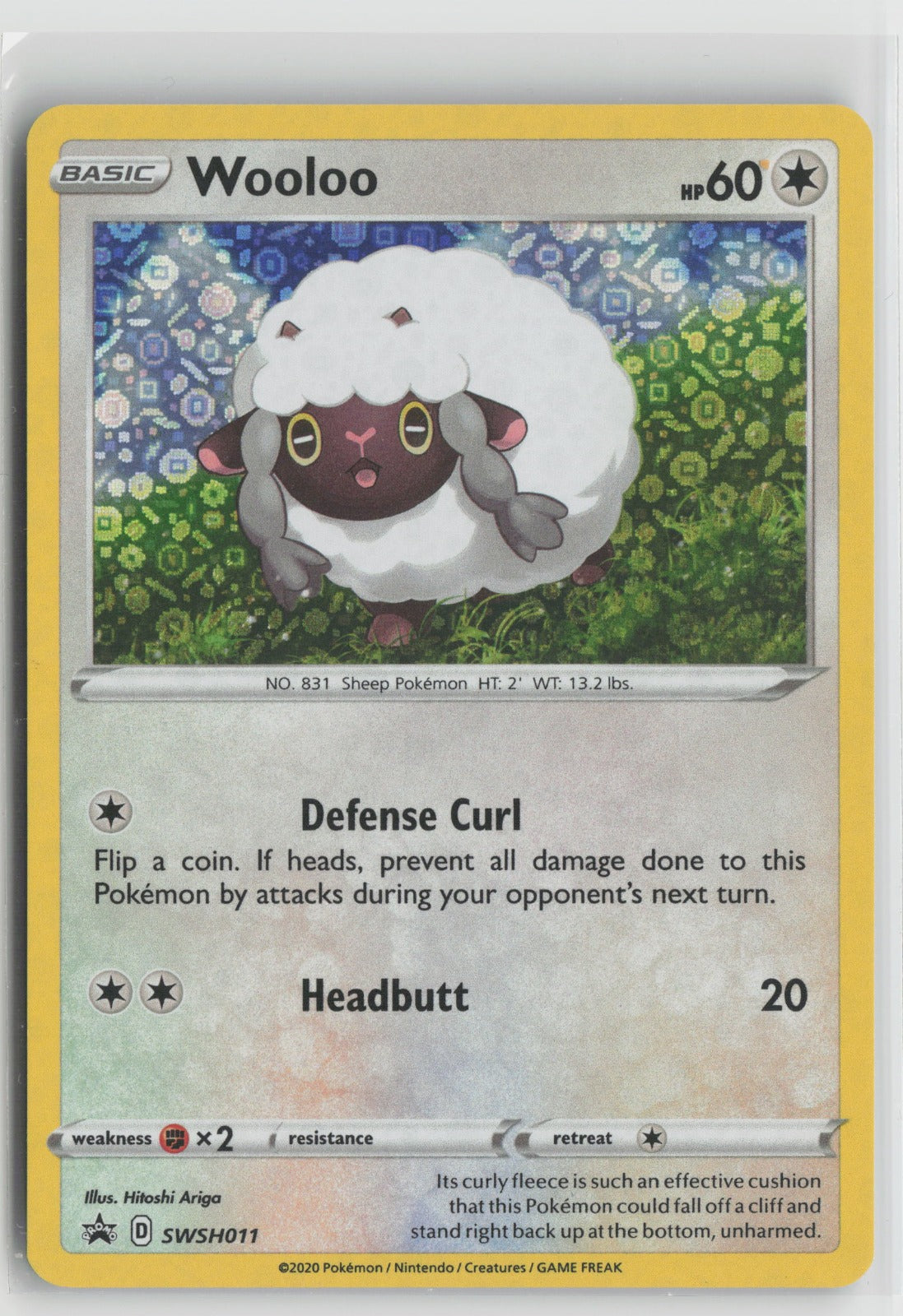 Wooloo - (General Mills) Promo Holo MCAP SWSH011 NM