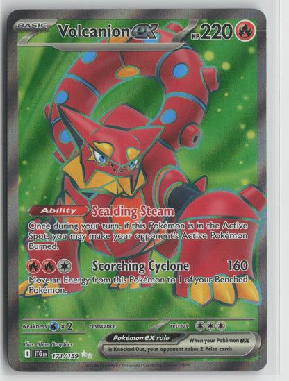 Volcanion ex Ultra Rare Holo JTG 171/159 NM