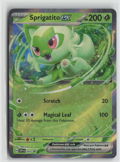 Sprigatito ex - Promo Holo SVP 087 NM
