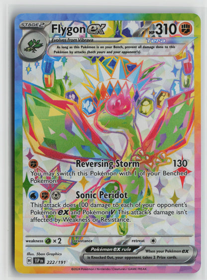 Flygon ex - Ultra Rare Holo SSP 222/191 NM