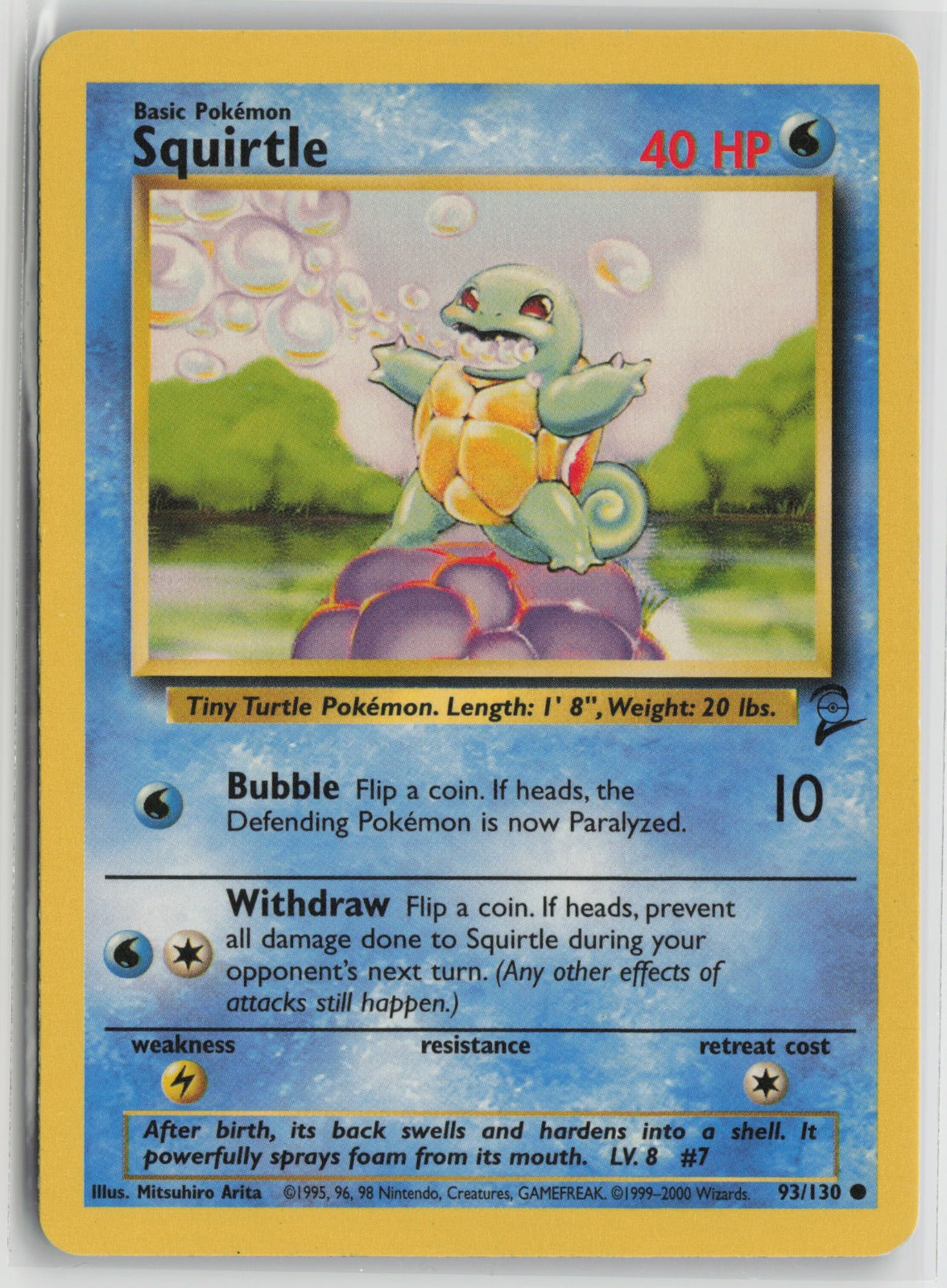 Squirtle Common BS2 093/130 NM