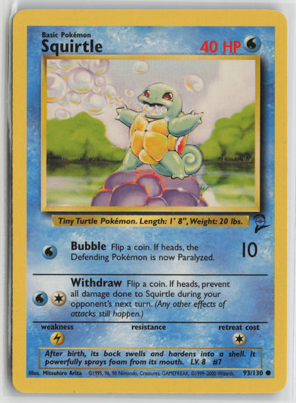Squirtle Common BS2 093/130 NM